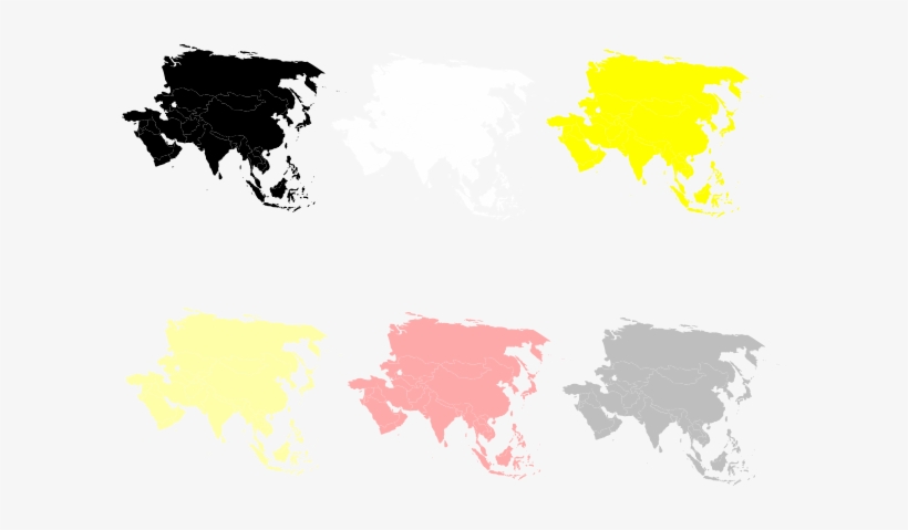 How To Set Use Asia Map Clipart, transparent png download