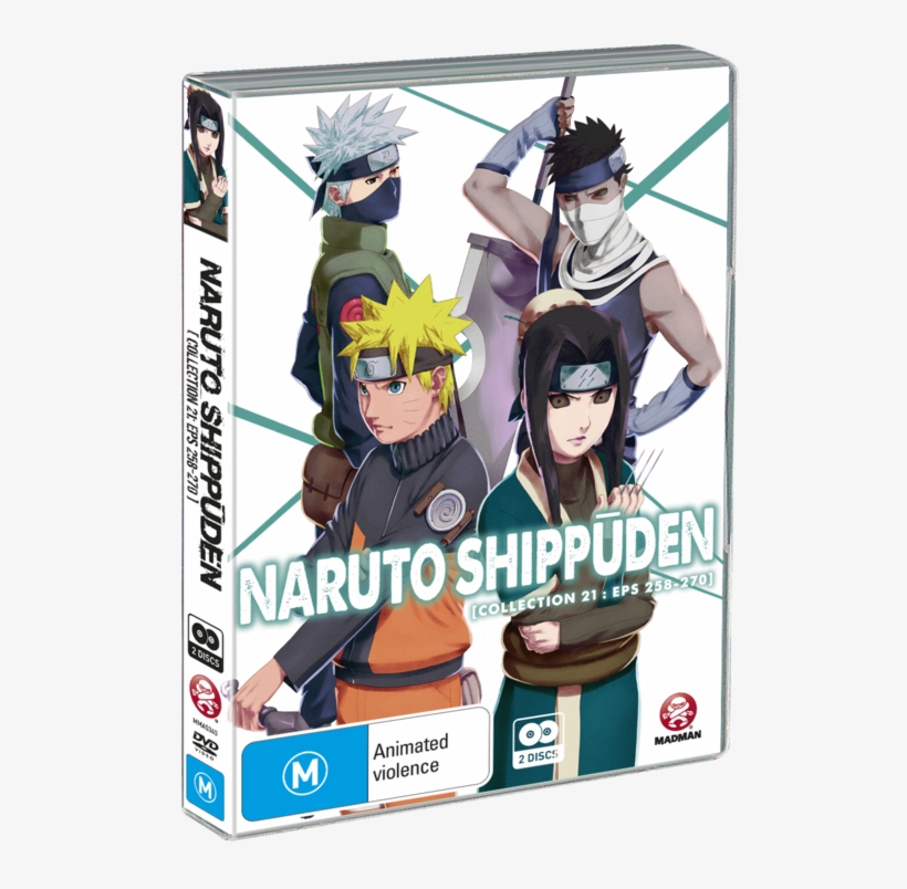 Naruto Shippuden Collection 21 - Naruto Shippuden: Collection 21 (episodes 258-270), transparent png download