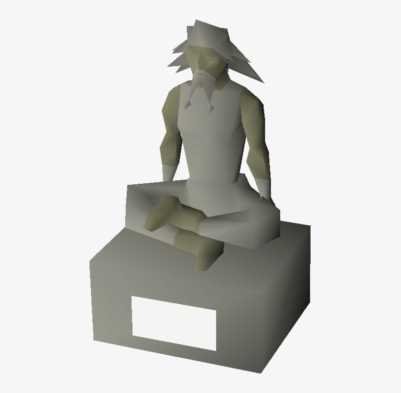 Guthix - Statue, transparent png download