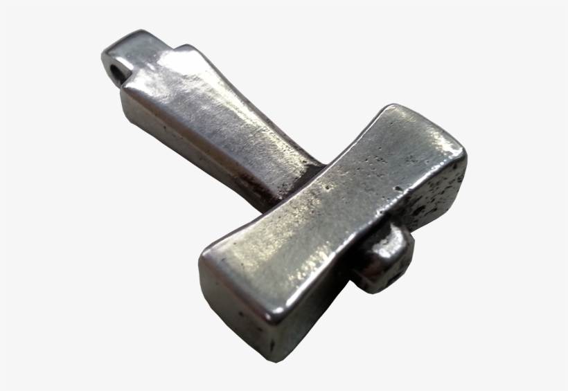 Uppsala Mjolnir Pendant - Uppsala Thor's Hammer Pewter Pendant Necklace Viking, transparent png download