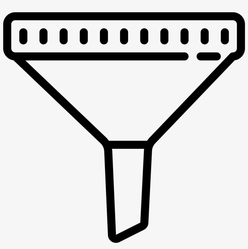 Filter Icon - Icon, transparent png download
