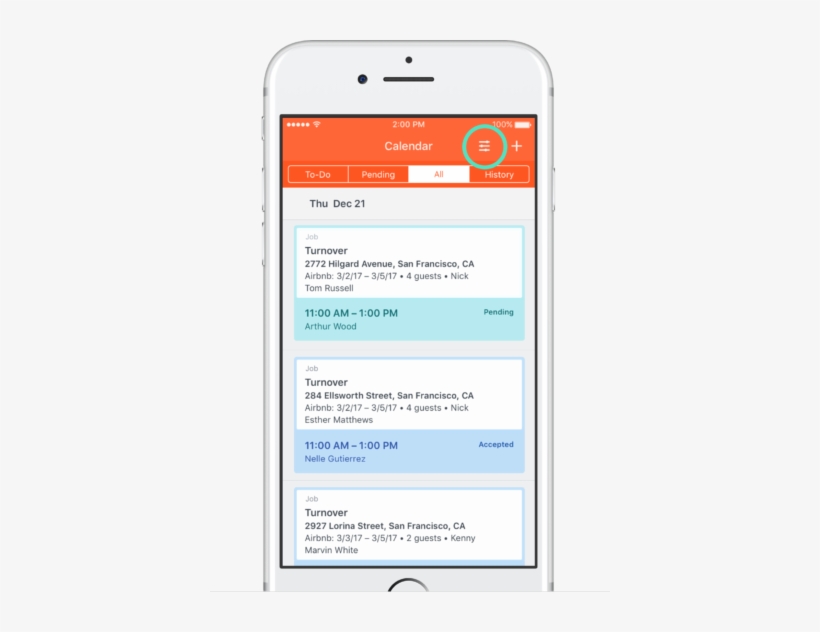 Date Range Simply Tap On The Start Date To Select It - Filters Mobile Calendar, transparent png download