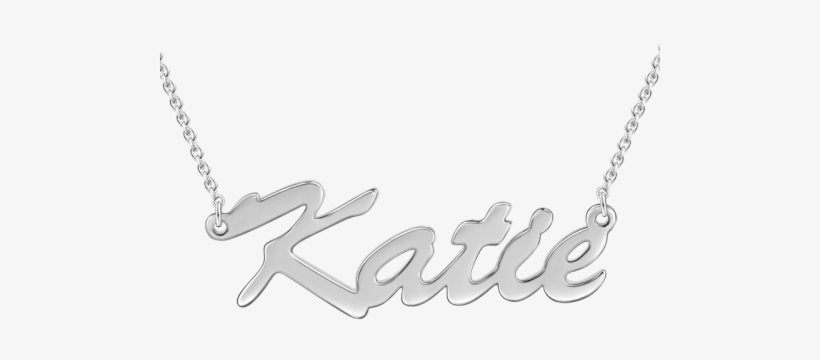 Classic Carrie Style Name Necklace Customized With, transparent png download