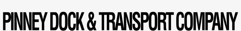 Pinney Dock & Transport Company Logo Png Transparent - Transport, transparent png download
