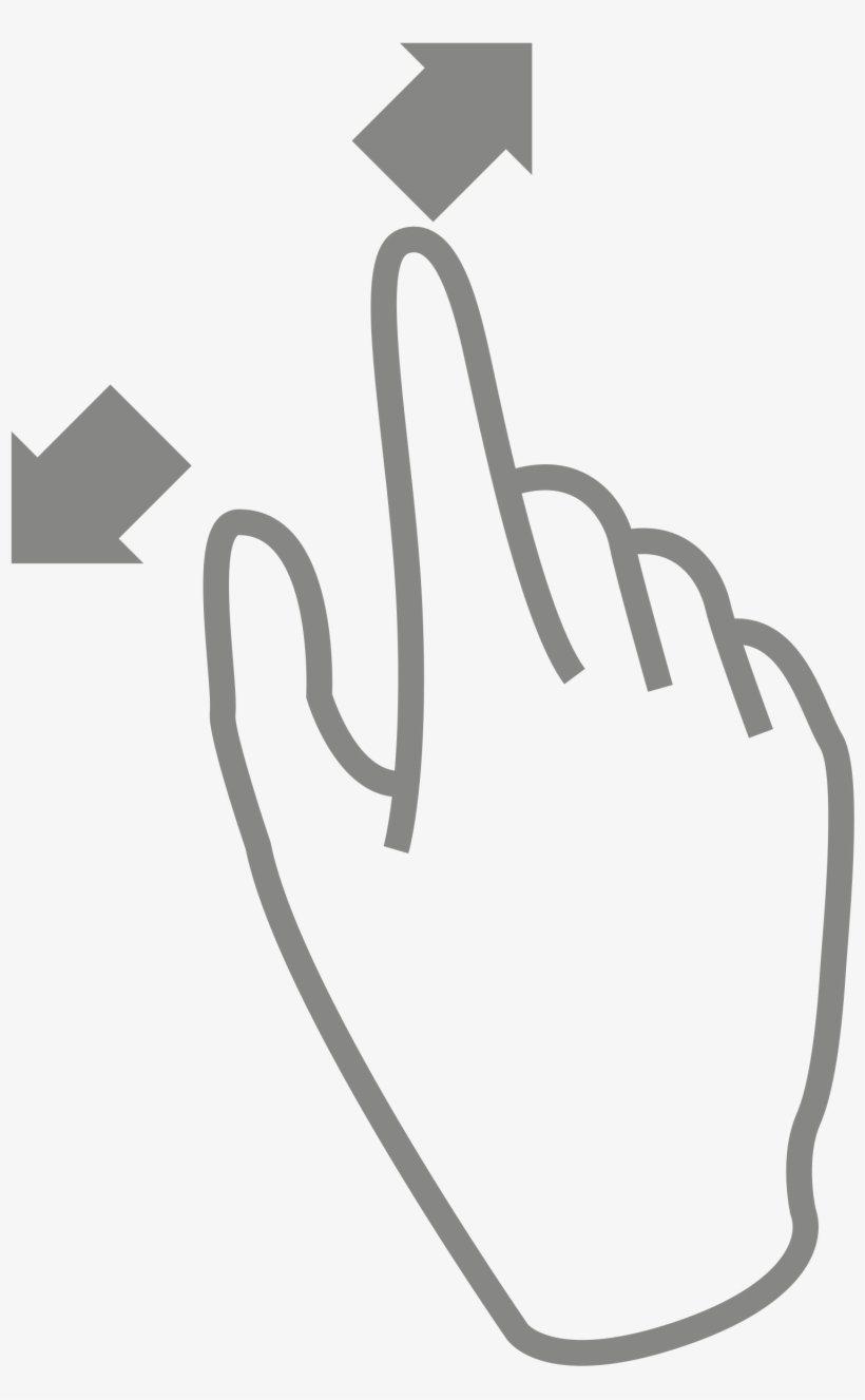 This Free Icons Png Design Of Multitouch, transparent png download