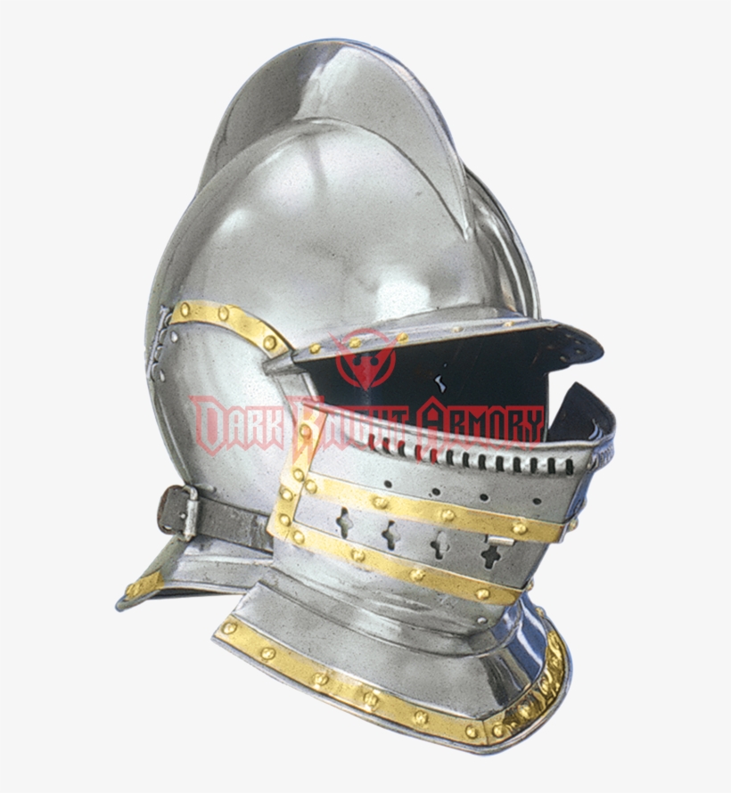 Burgonet Helmet - Renaissance Helmet, transparent png download