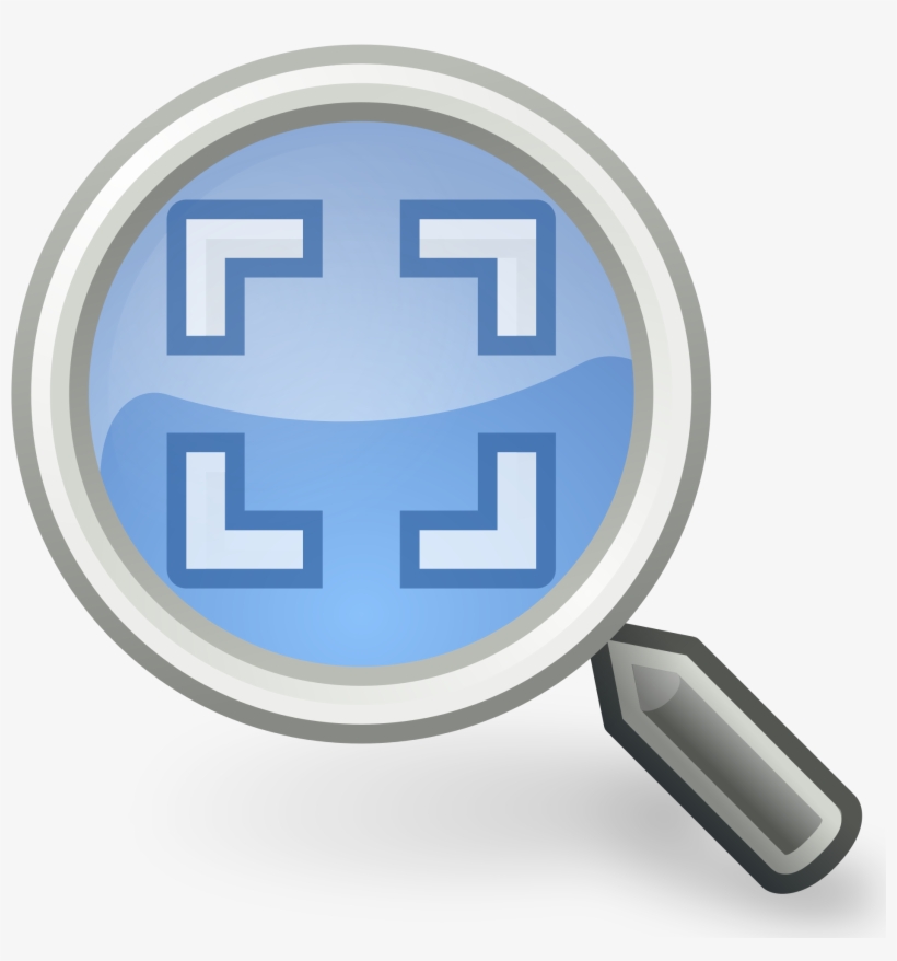 Open - Magnifying Glass Icon, transparent png download