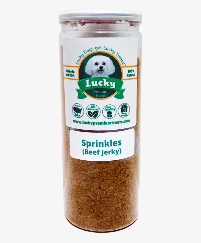 Banner Transparent Download Beef Jerky Lucky Premium - Chicken Flavored Rawhide Dog Treats Stubby's For Large, transparent png download