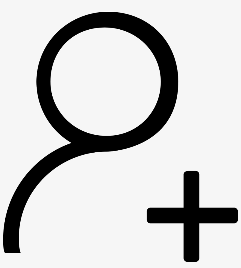 Add Customer Free Icon - Icon, transparent png download