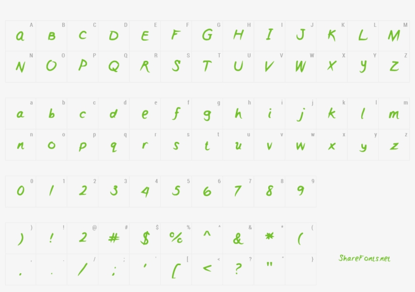 Font Girly Preview - Font, transparent png download