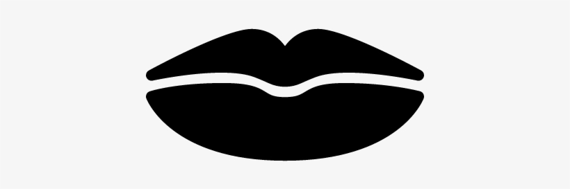 Woman Lips Vector - Emblem, transparent png download