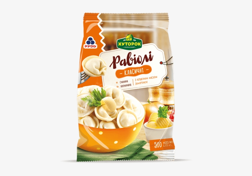 «classic Ravioli With Dairy Cream Butter» Products - Convenience Food, transparent png download