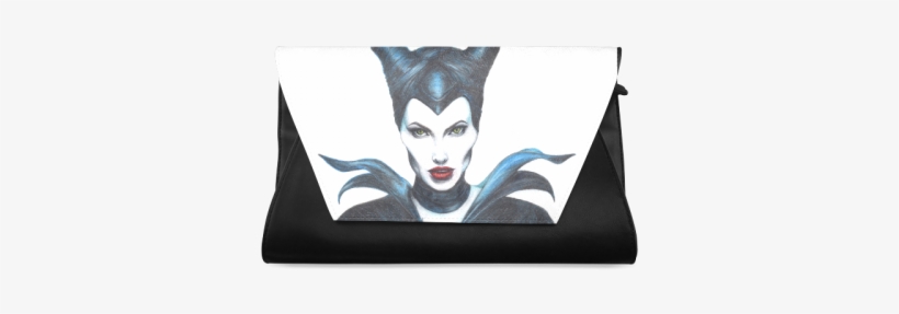 Maleficent Drawing Clutch Bag - Messenger Bag, transparent png download