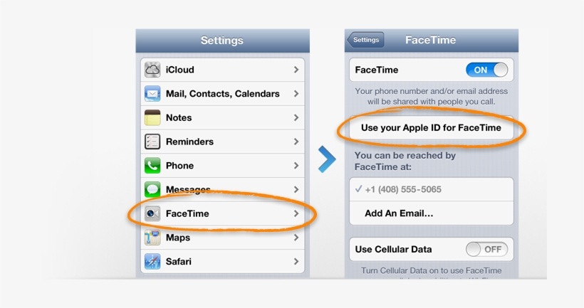 Click - Facetime In Iphone, transparent png download