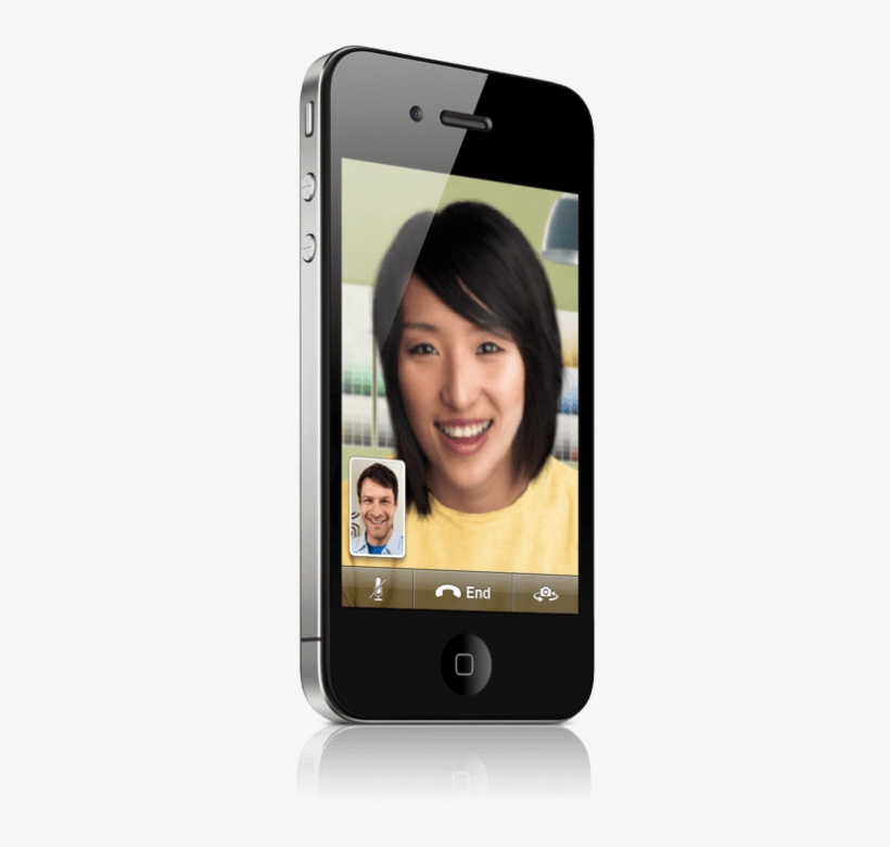 Facetime And Ios Impresses Halfway Across The Globe - Iphone 4, transparent png download
