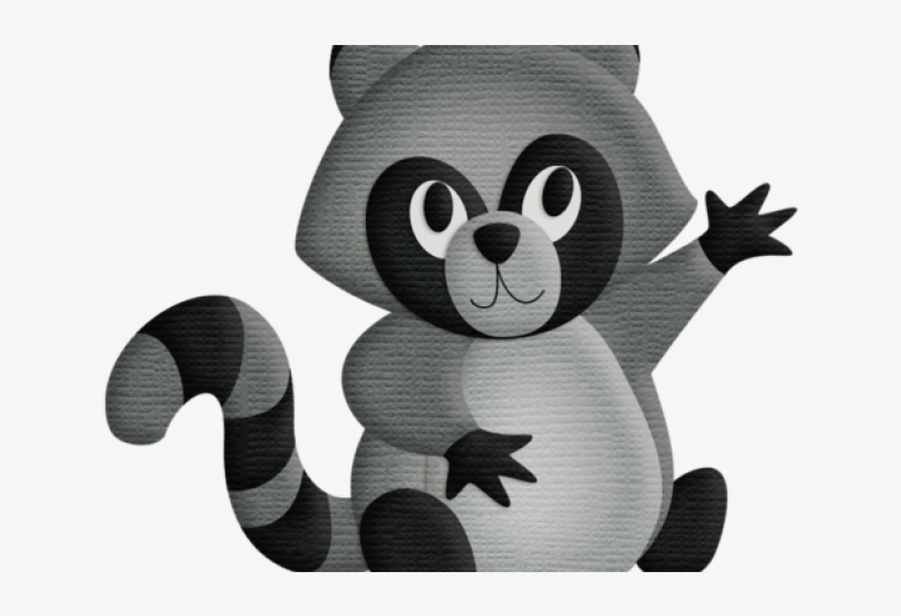 Racoon Clipart Transparent - Woodland Animals Png, transparent png download