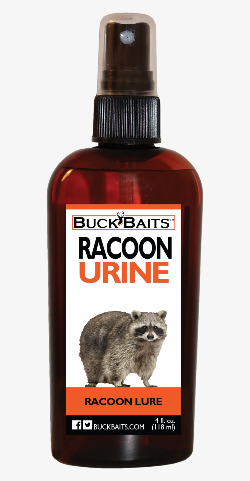 Racoon V=1529522326 - Buck Baits Dominate Bear Urine 4 Oz., transparent png download