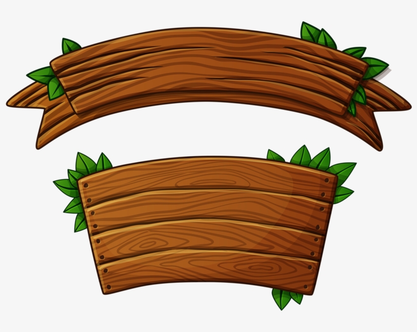 Clip Art - Letreros De Madera Png, transparent png download
