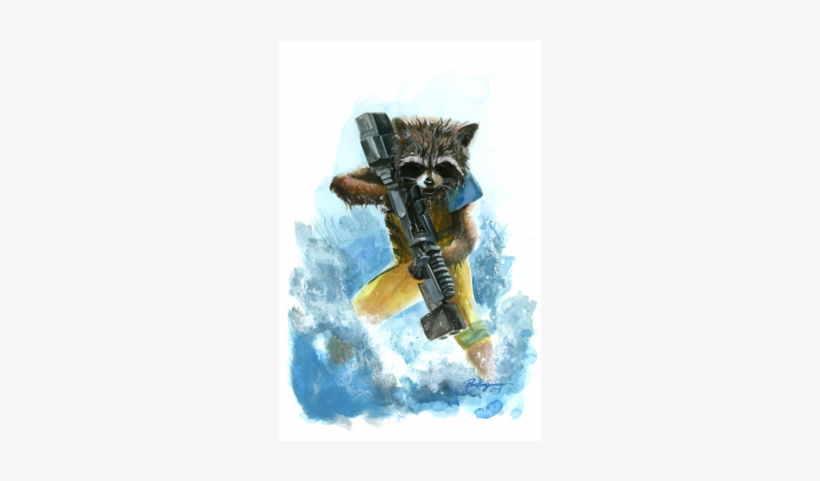 Rocket Racoon - Revolver, transparent png download