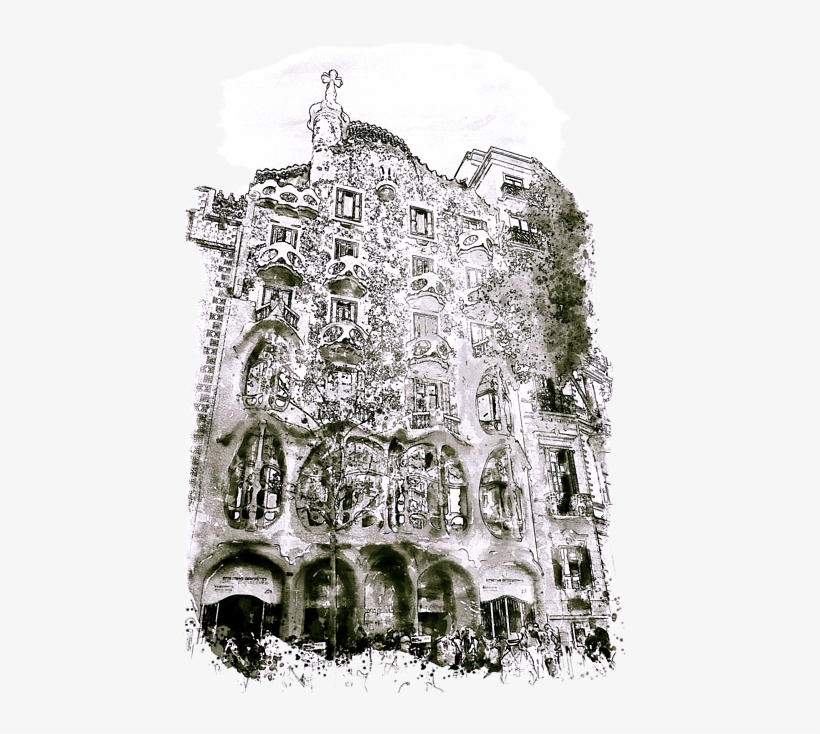 Click And Drag To Re-position The Image, If Desired - Gallery-wrapped Canvas Art Print 7 X 10 Entitled Casa, transparent png download