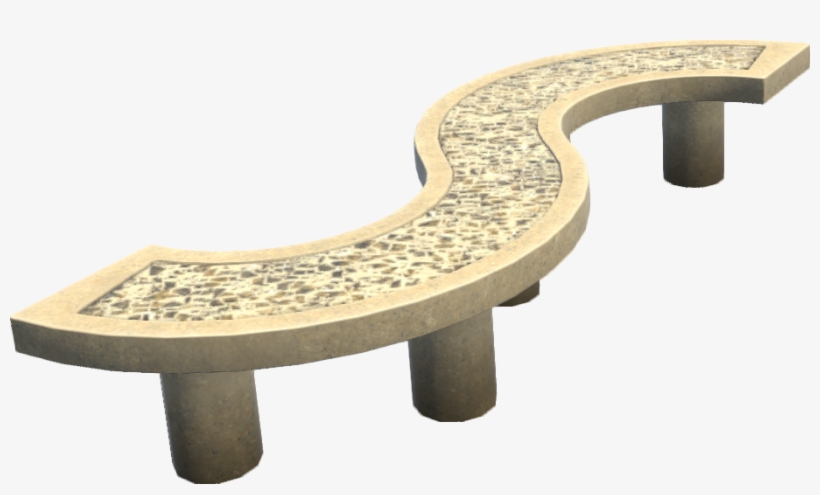 Marble Park Bench - Wiki, transparent png download