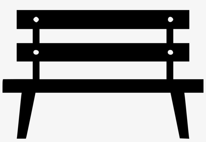 Bench Park - - Park Bench Icon Png, transparent png download