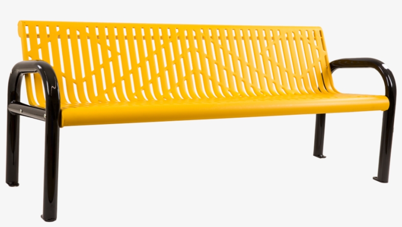 Laser Cut Outdoor Park Bench - Bench, transparent png download