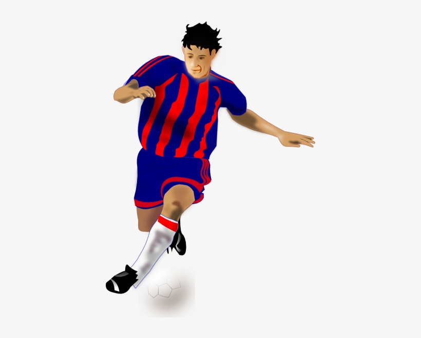 Barcelona Clipart Png - Football Players Clipart Png, transparent png download
