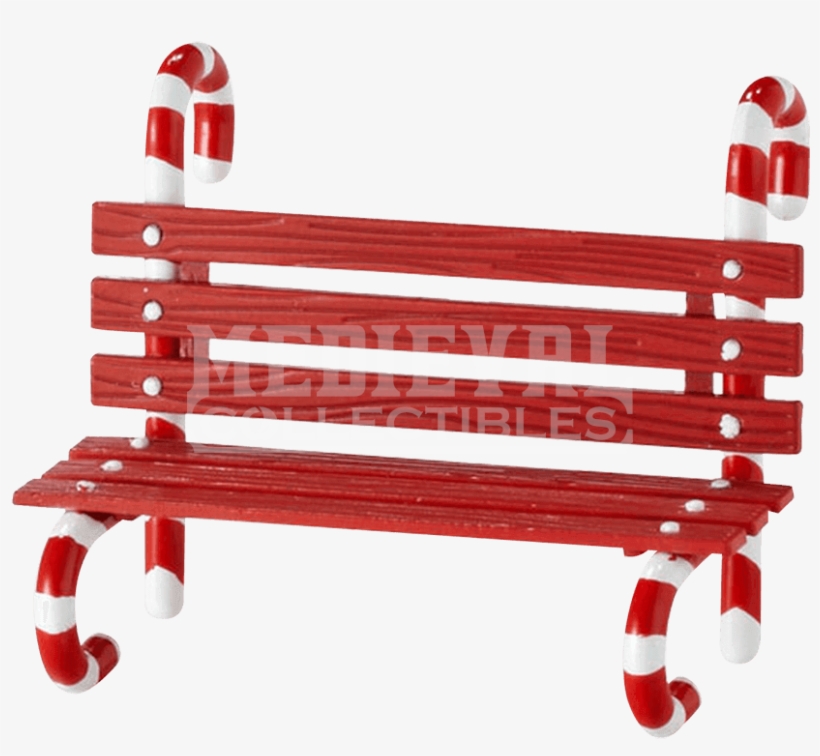 Peppermint Park Bench - Department 56 Peppermint Bench, transparent png download