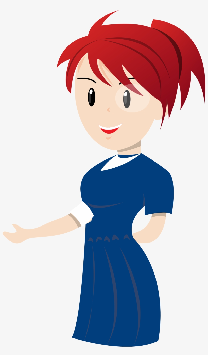 Teacher Blue Dress Icons Png - Teacher Clipart Transparent, transparent png download