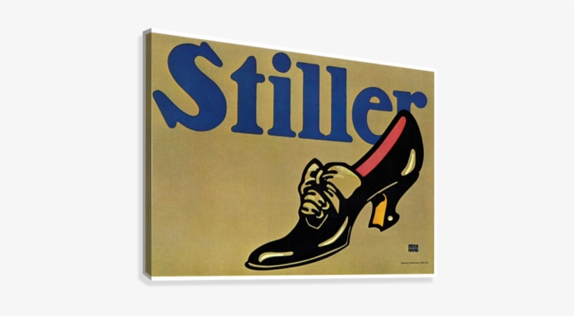 Stiller Shoes Canvas Print - Stiller Shoe Poster, transparent png download
