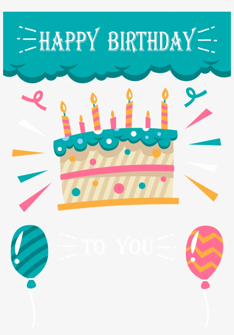 Happy Birthday Png Transparent - New Hampshire Flieder (lila) Grußkarte, transparent png download