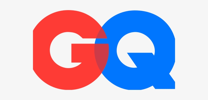 Logo Gq Red Blue - Gq Magazine Logo Png, transparent png download