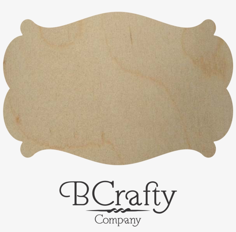 Wooden Sign Blank - Label, transparent png download