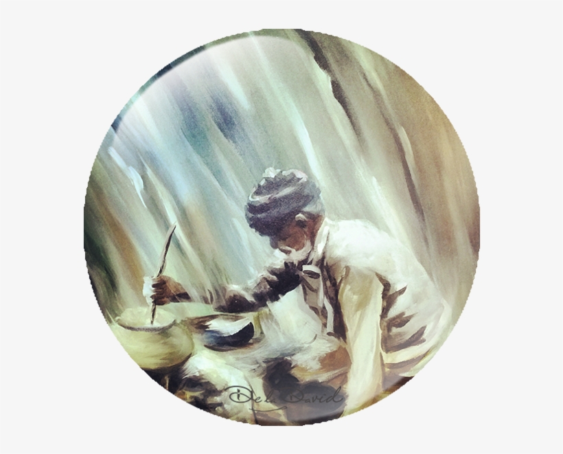 Product Image Life's Hunger Button - Pottery, transparent png download