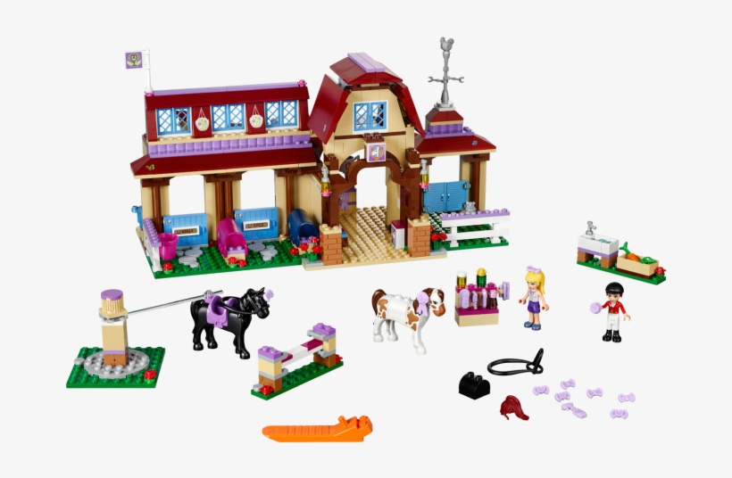 Lego 41126 Heartlakeridingclub - Lego 41126 Friends Heartlake Riding Club Construction, transparent png download