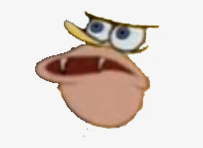 Spongegar Face Template, transparent png download