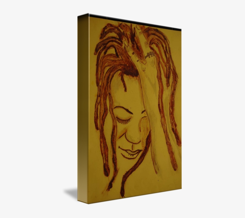Drawing Dreadlocks Watercolor - Drawing, transparent png download