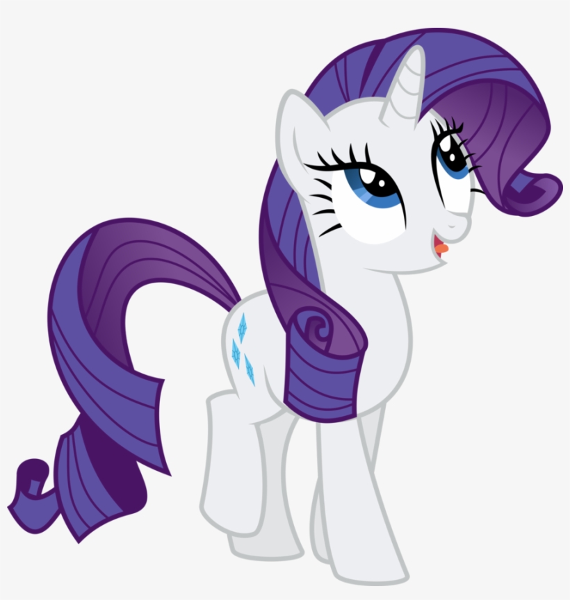 Cute Rainbow Pony Png Clip Art Imageu200b - Pony Friendship Is Magic Rarity, transparent png download