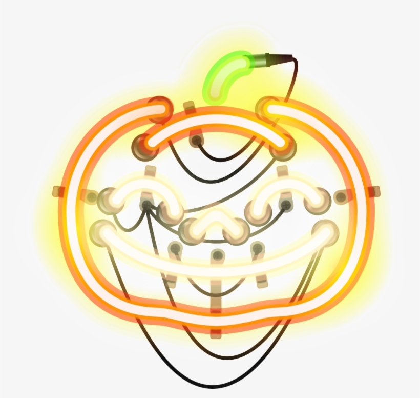 Orange Pumpkin Watercolor Hand Drawn Transparent - Halloween, transparent png download
