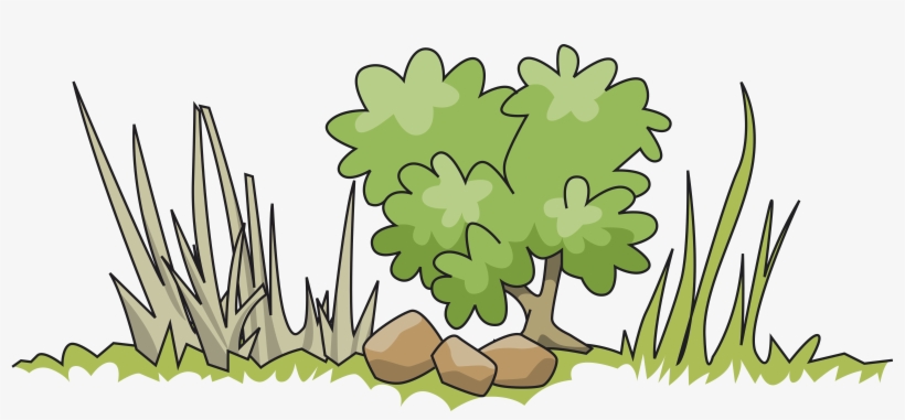 This Free Icons Png Design Of Border And Bush, transparent png download