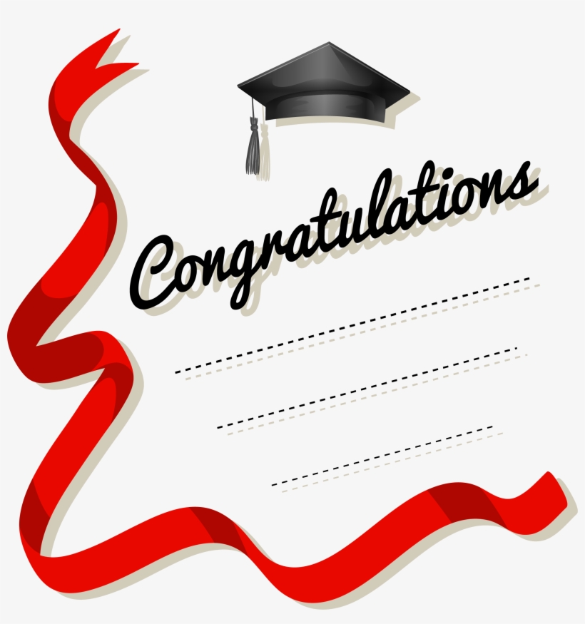 Greeting Card Download Stock Photography - Red Ribbon Congratulations, transparent png download