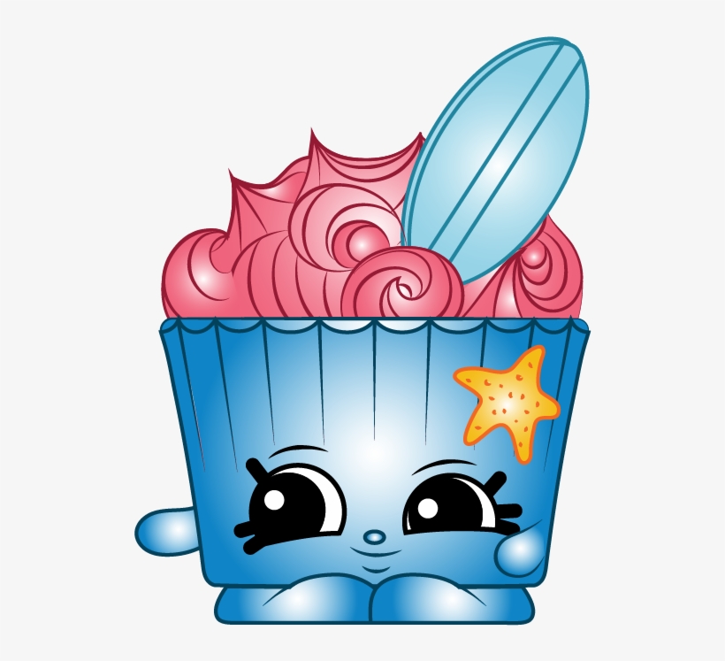 Png Free Library Waverley Cupcake A Common Shopkin - Scuba Shopkin, transparent png download