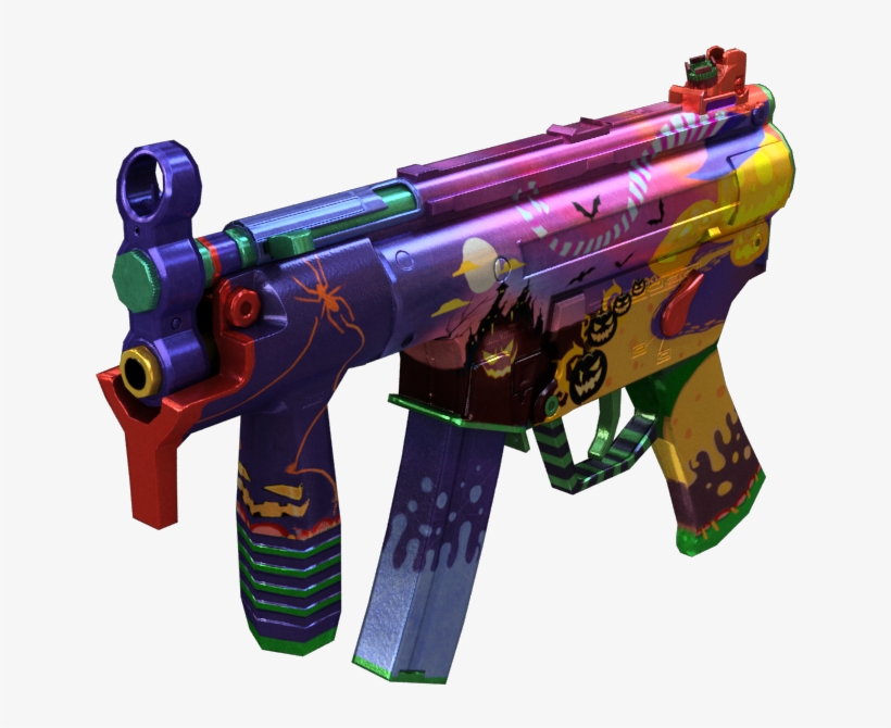 Mp5k Halloween - Crossfire Mp5k A4 Halloween, transparent png download