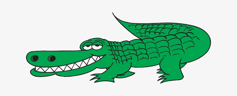 Drawing Footprints Alligator Vector Freeuse Library - Valentine Gator, transparent png download