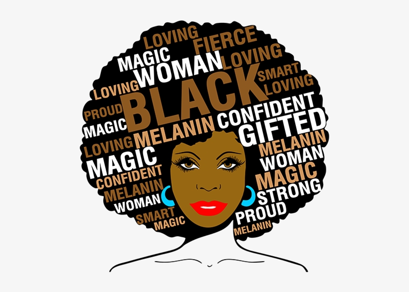 Black Woman Magic Png, transparent png download