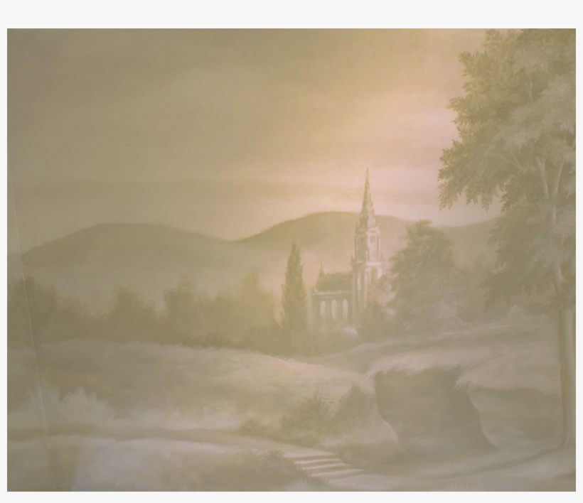 Area Is Found Just Off The Foyer And Is The Perfect - Painting, transparent png download