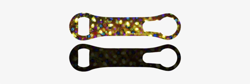Christmas Lights Kolorcoat V-rod Bottle Opener, transparent png download