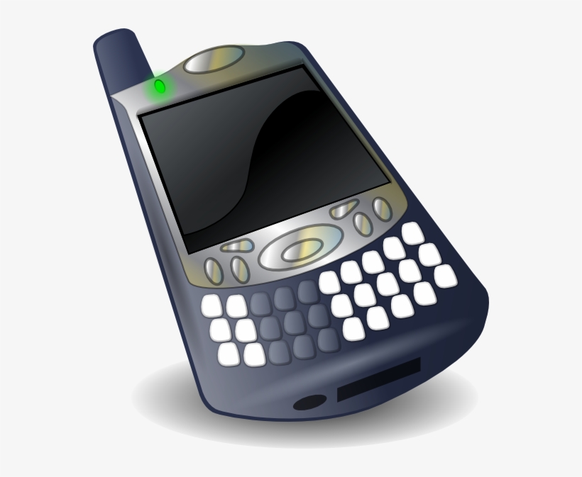 Free Vector Treo Smartphone Clip Art - Smart Phone Clip Art, transparent png download