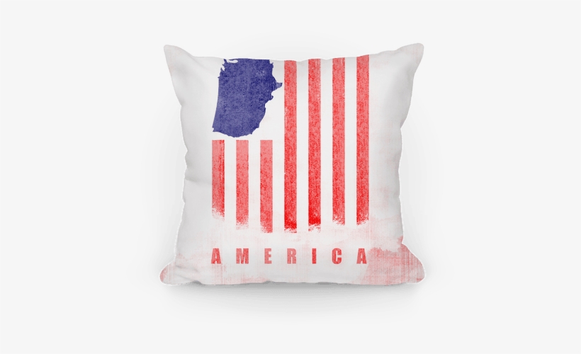 American Flag Pillow - Pillow, transparent png download